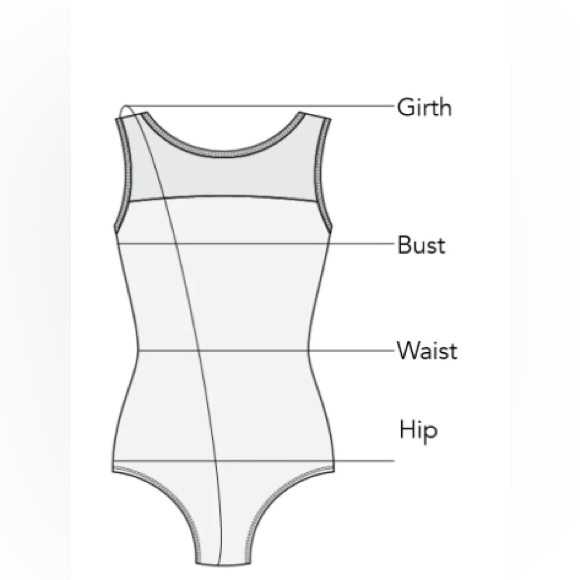 New w Tags En L’Air Diana Corset Leotard, Small-Large! Limited Edition - Picture 6 of 7